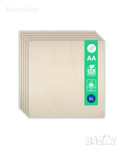 Шперплат липа 2мм 40×40 см – двустранно шлайфан