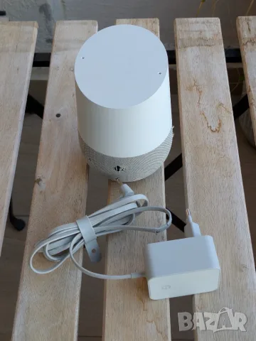 Google Home 1-во поколение – смарт колонка с оригинално захранване, снимка 4 - Смарт домашни устройства (Smart Home) - 56155842