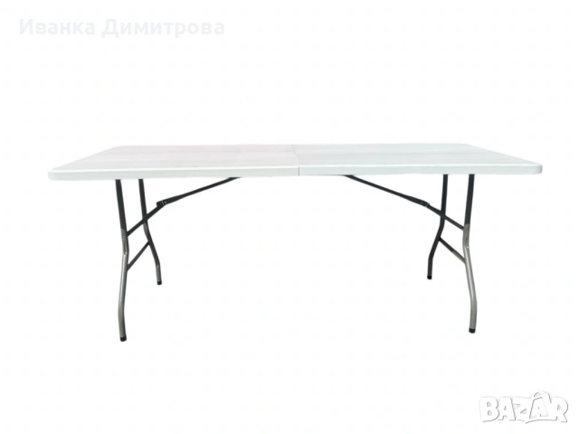 голяма сгъваема маса , снимка 3 - Градински мебели, декорация  - 53370334