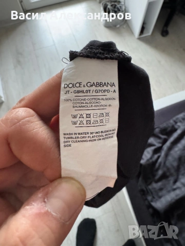 Тениска Dolce & Gabbana, снимка 3 - Тениски - 53130814