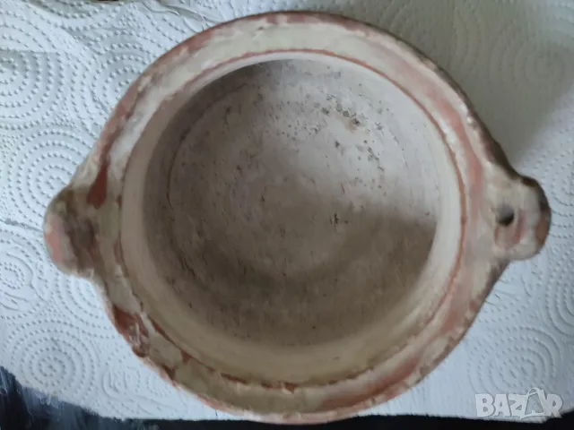 старинно керамично менче отлично състояние, снимка 4 - Антикварни и старинни предмети - 49783528