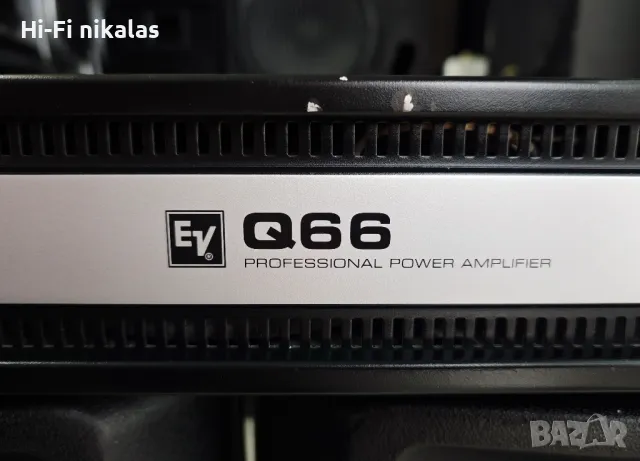 професионално стъпало усилвател + тонколони EV ® Electro VOICE Q66 SX 300, снимка 3 - Ресийвъри, усилватели, смесителни пултове - 50254882