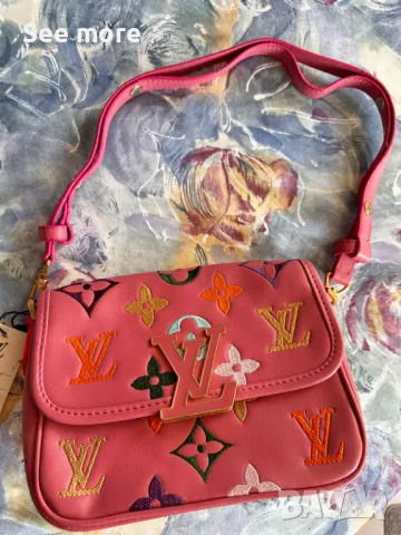 LOUIS VUITTON красота в розово, снимка 7 - Чанти - 47808493