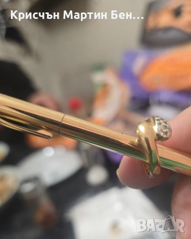 Златен Пръстен проба 585 / 14к 3,90гр, снимка 6 - Пръстени - 52077517