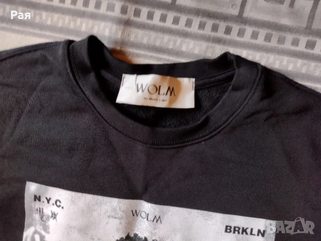 Мъжки суитшърт Wolm, снимка 2 - Блузи - 50731615
