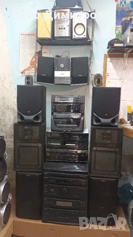 Аудио системи SONY - PANASONIC - AIWA- PHILIPS -JVC - SHARP - TECHNICS , снимка 6 - Аудиосистеми - 51622720