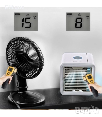 Преносим охладител за въздух с вода Арктик кулър 3 в 1, снимка 9 - Друга електроника - 52853909