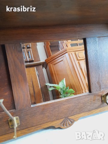 Масивна Закачалка с Огледало внос от Германия!, снимка 3 - Закачалки - 41666970