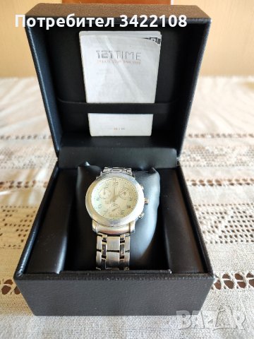 Поръчков мъжки марков швейцарски кварцов часовник/водоустойчив/неръждаема стомана/121TIME, снимка 3 - Мъжки - 42687331