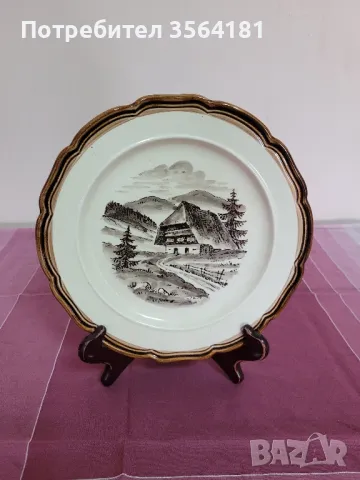 чиния за стена, снимка 1