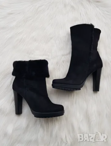 Нови дамски ботуши Calvin Klein агнешка кожа №40/41, снимка 8 - Дамски ботуши - 48288024