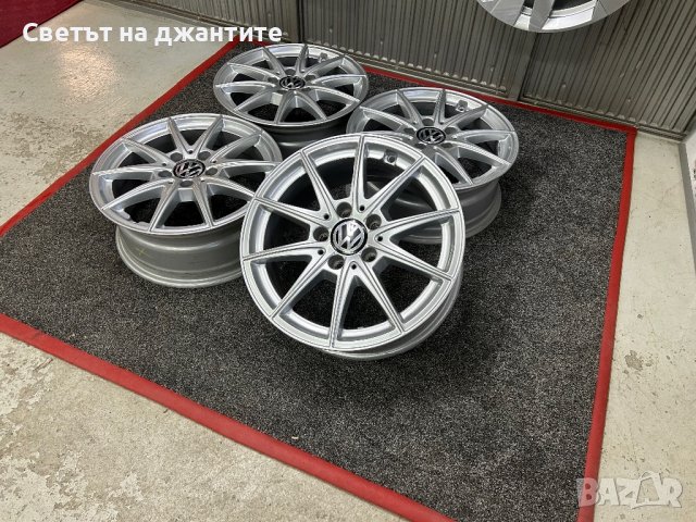 Джанти 16 Цола 5х112 VW Golf Touaran Caddy , снимка 4 - Гуми и джанти - 39825439