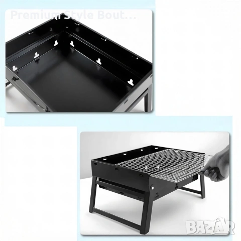 Градинска преносима скара, подходяща за къмпинг, пикник и терасата, снимка 4 - Други стоки за дома - 53662321