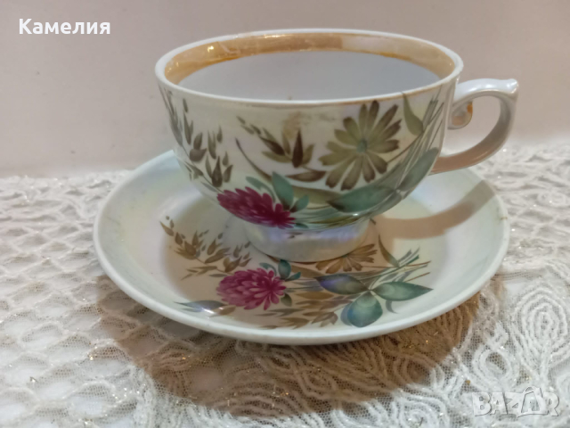 Руски порцелан , снимка 3 - Чаши - 44823819