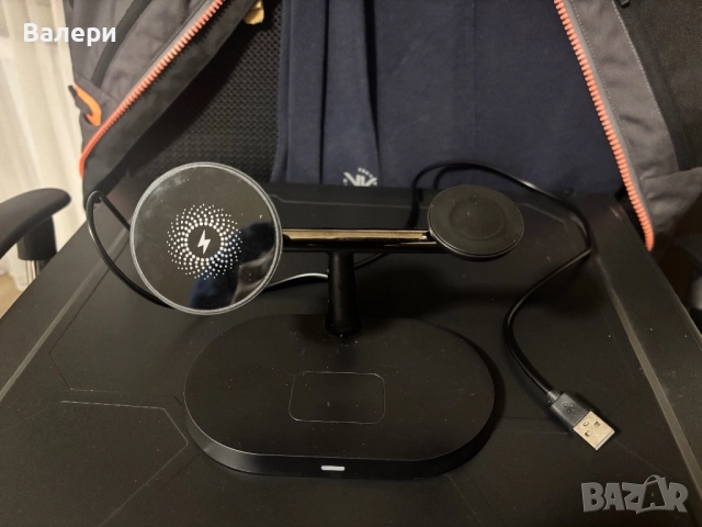 Безжично зарядно type-c