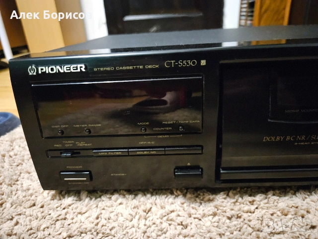 3 глав дек Pioneer CT-S530, снимка 2 - Декове - 53085546