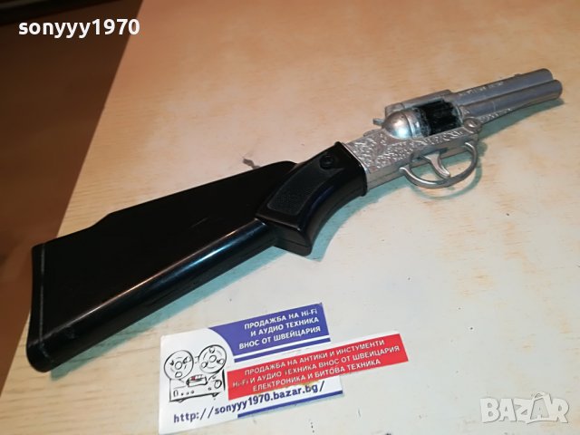 WESTERN HERO-ПУШКА-ПИЩОВ 36Х8СМ 1302231902, снимка 5 - Антикварни и старинни предмети - 39663461