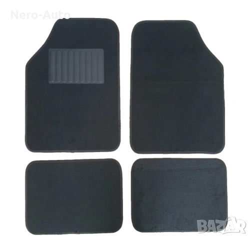 Мокетени стелки универсални 4бр/к-т Черен