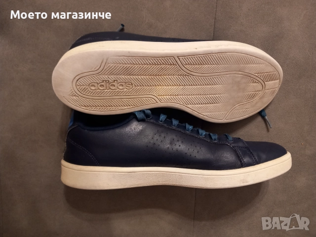 Adidas Cloudfoam маратонки, № 45, естествена кожа, снимка 3 - Спортни обувки - 51834239