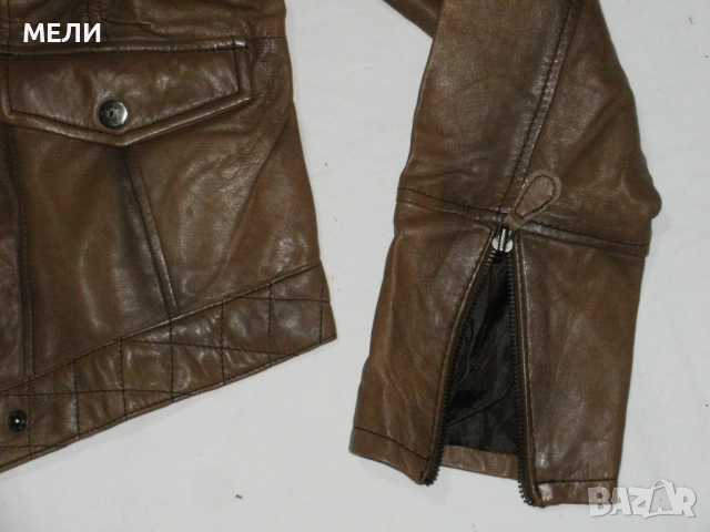 CUBUS ново дамско късо яке естествена кожа М, снимка 6 - Якета - 51749884