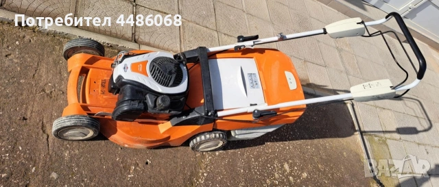 Бензинова самоходна косачка STIHL RM 448 T, снимка 3 - Градинска техника - 53254318