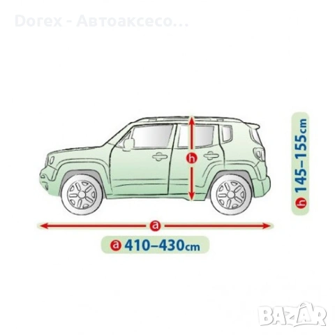 Покривало Kegel серия Mobile за SUV/OFFROAD - различни размери, снимка 4 - Аксесоари и консумативи - 53678383