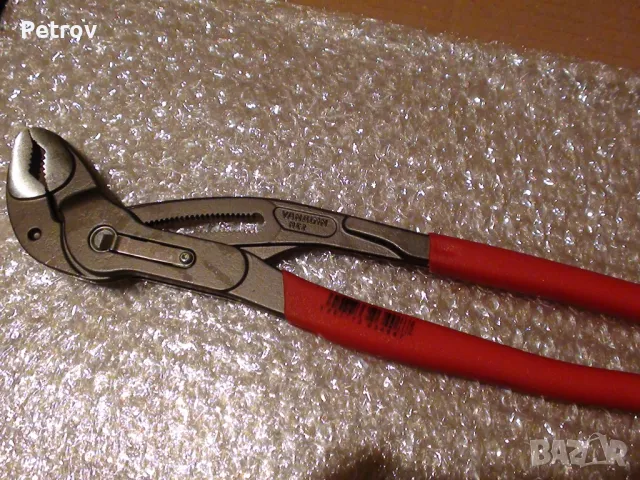KNIPEX 87 01 300 Cobra - Made in Germany - ЧИСТО НОВИ Клещи Гарги / Директно от Германия / ORIGINAL , снимка 4 - Клещи - 44687567