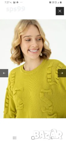 Дамски пуловер U.S. POLO ASSN, снимка 3 - Блузи с дълъг ръкав и пуловери - 48307807