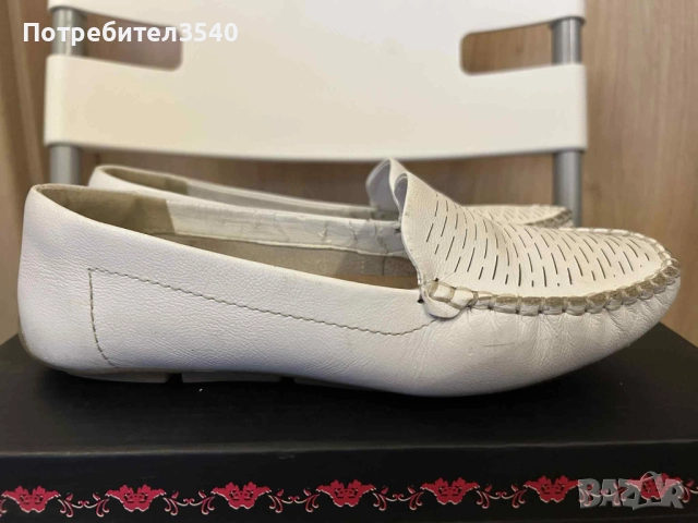 Бели мокасини Ramarim, снимка 9 - Дамски ежедневни обувки - 43352134