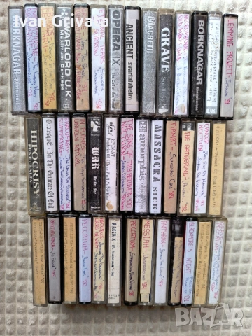 Аудио касети с метъл, снимка 3 - Аудио касети - 53456454