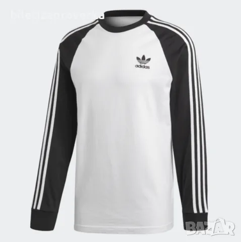 Тениска с дълъг ръкав Adidas Originals, размер S, снимка 3 - Тениски - 55827610