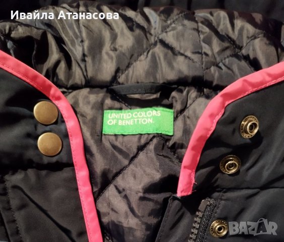 Детско яке Benetton, снимка 2 - Детски якета и елеци - 40775615