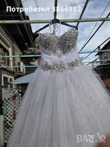 Булчинска Рокля, снимка 5 - Сватбени рокли - 52360629