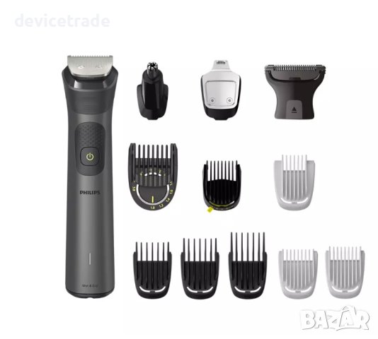 Тример PHILIPS MG7920/15 All-in-One Trimmer, 13 в 1: за лице, глава и тяло