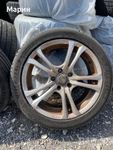 Лети джанти 17 цола 5х112 VAG, снимка 2 - Гуми и джанти - 49923606