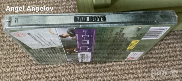 Bad Boys Blu-Ray SteelBook - New & Sealed - perfect cond Цена 45лв с български субтитри (23,07€) , снимка 3 - Blu-Ray филми - 53288871