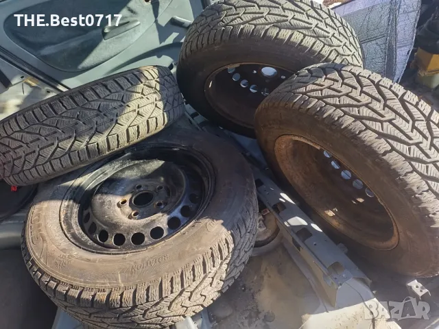 Зимни Гуми с Джанти 15 5х112 Бартер