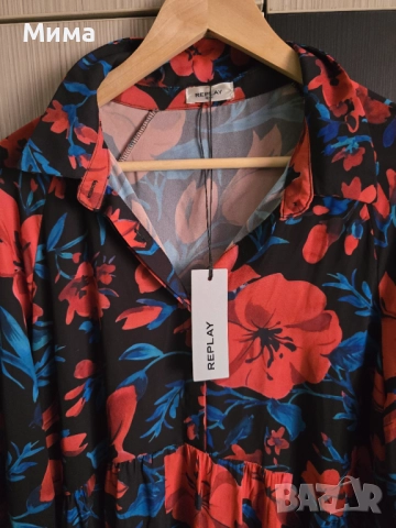 Нова дамска рокля Replay, снимка 4 - Рокли - 52790756