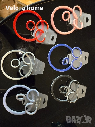 Комплект ГРИВНА + ОБЕЦИ + ПРЪСТЕН, снимка 3 - Бижутерийни комплекти - 52840172