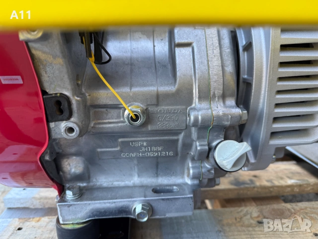 Бензонов монофазен генератор / агрегат HONDA 6.5 Kw., снимка 6 - Други машини и части - 53657694