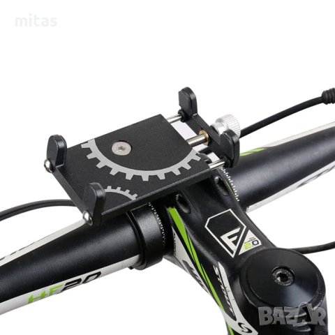 Универсална стойка за телефон - монтаж на велосипед, ел. скутер (2387), снимка 6 - Аксесоари за велосипеди - 42270296