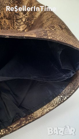 Златиста пола River island 38 размер , снимка 4 - Поли - 41815216