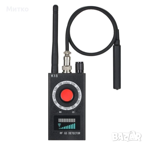 Професионален антишпионски детектор SIKS K18S, Устройство за засичане на камери, микрофони, GPS , снимка 6 - Други - 52838703