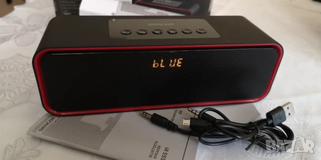 Стерео колонка Sencor с FM, Блутут, USB и карта, снимка 5 - Слушалки и портативни колонки - 50966161