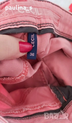 Три различни броя / Дамски маркови дънки "Cecil", "CELLBES" и "Janina" , снимка 5 - Дънки - 53130985