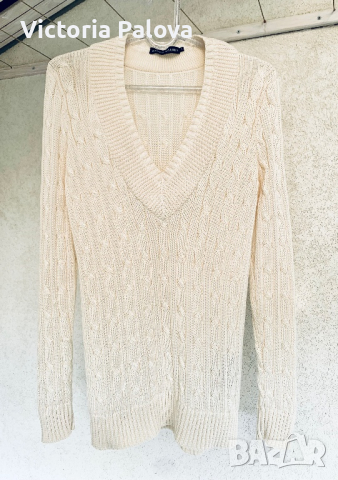 RALPH LAUREN оригинал пуловер пима памук, снимка 2 - Блузи с дълъг ръкав и пуловери - 38613733