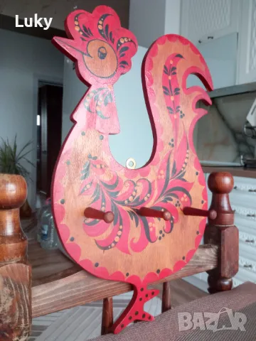 Прекрасна ,старинна закачалка., снимка 3 - Антикварни и старинни предмети - 49001565