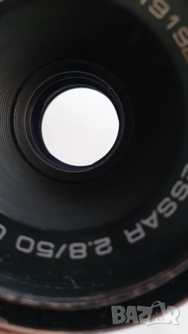 Обектив Tessar 2,8/50 mm. Carl Zeiss Jena, снимка 2 - Обективи и филтри - 53525471