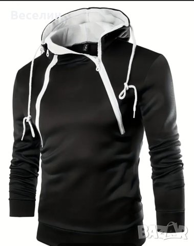 Мъжки суичър със качулка