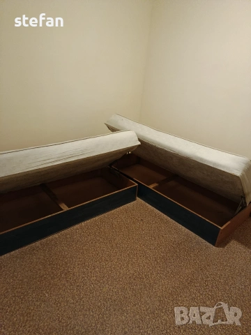Ъглови легла с ракла и матеаци, снимка 7 - Спални и легла - 53523211